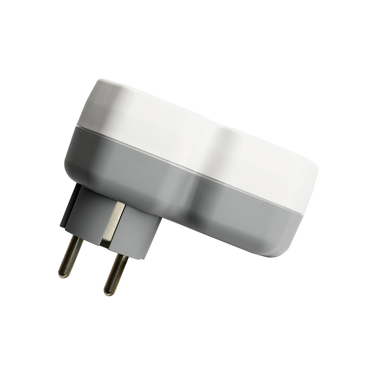 Разветвитель сетевой на 1 выход с/з STEKKER USB A+ Type C белый/серый ADP16-16-20 50109