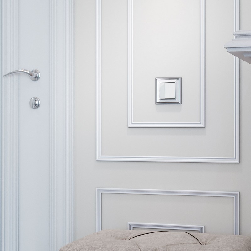 Werkel Белый механизмы Выключатель Werkel трехклавишный  (белый) W1130001