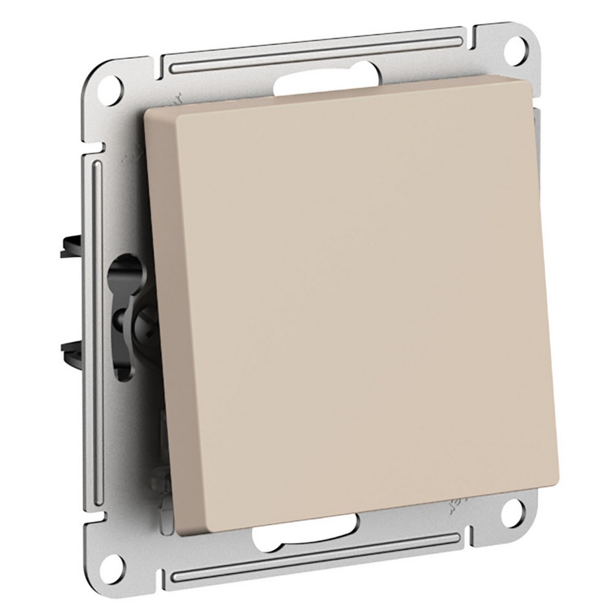 Выключатель Systeme Electric AtlasDesign Песочный с самовозвратом ATN001215