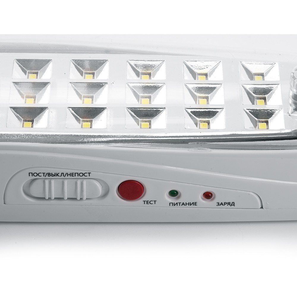 Светильник аварийный Feron EM111 30 LED AC/DC белый 41533