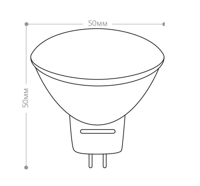 MR11/MR16/GU5.3 Лампа светодиодная Feron LB-24 MR16 G5.3 5W 6400K 230V 25125 