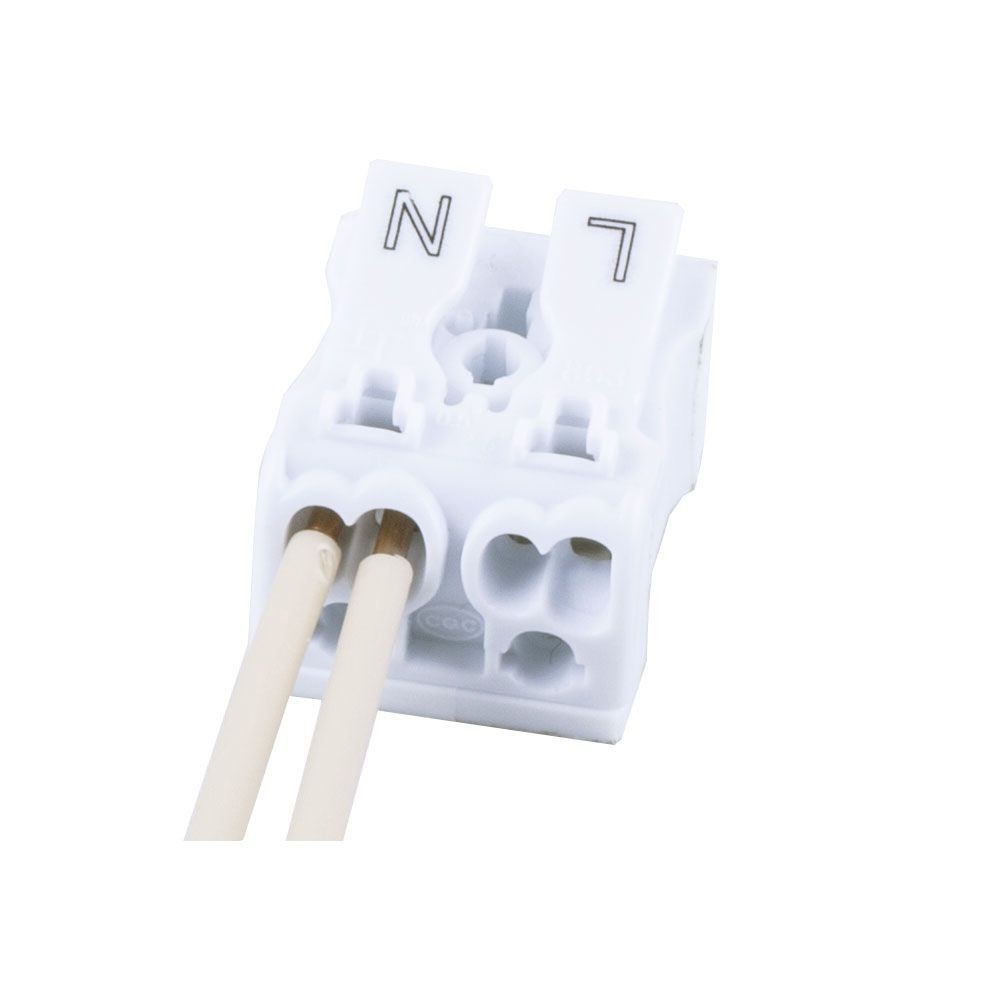 Клемма монтажная д/ подкл. фазн. проводников STEKKER, LD294-4002, 2 контактные группы, (DIY упак 5 шт) 39788