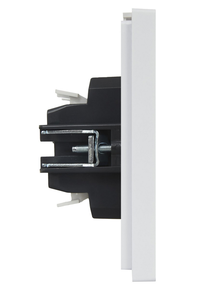 IEK FORTE&PIANO Белый Выключатель IEK FORTE&PIANO Белый 2-кл проходной с индикатором 10А FP208