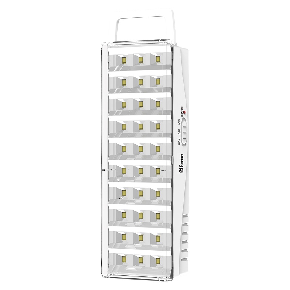 Светильник аккумуляторный Feron EL15 30 LED DC белый 12896