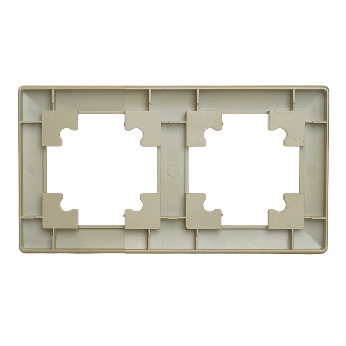 Катрин - Розетки и выключатели Stekker Рамка STEKKER 2-местная Катрин стекло золото PFR00-7002-08 49607