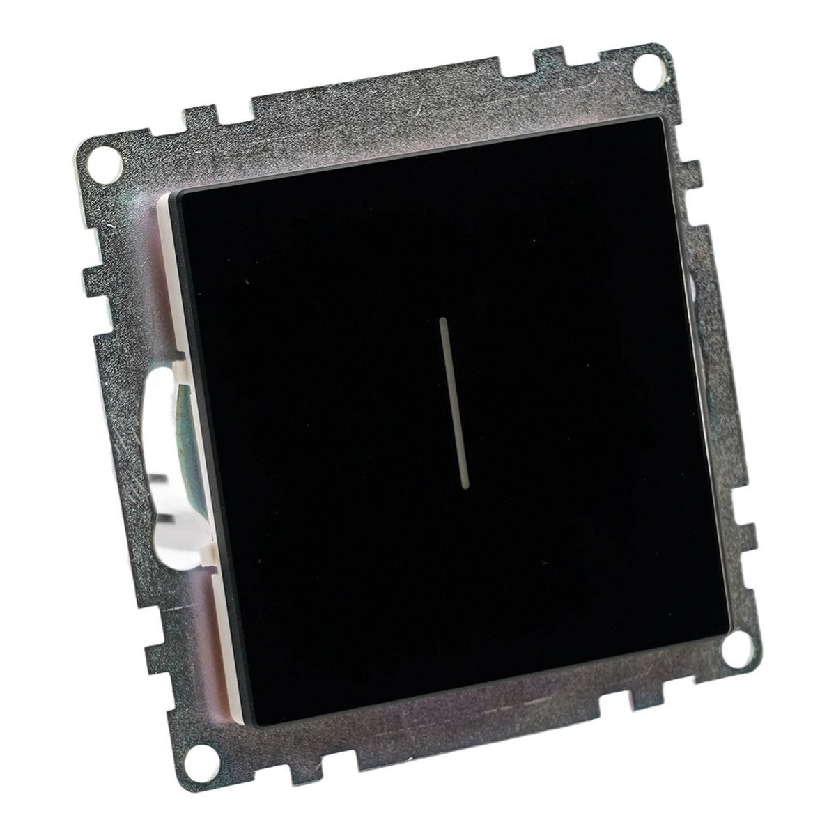 Катрин - Розетки и выключатели Stekker Выключатель 1-клавишный STEKKER сенсорный Катрин черный 50272