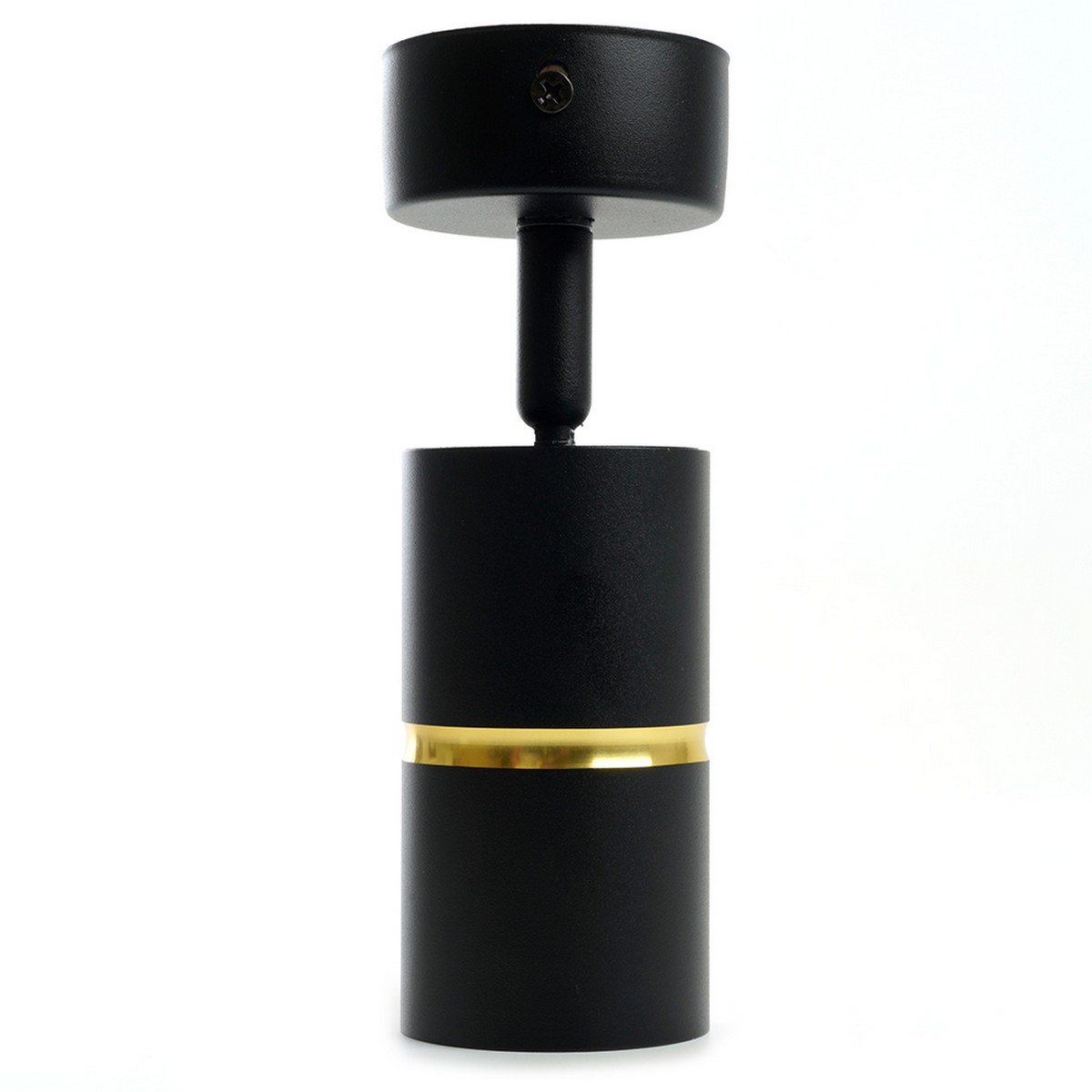 Светильники споты светодиодные Светильник спот Feron ML1861 ZEN настенно-потолочный GU10 чёрный золото 48641 