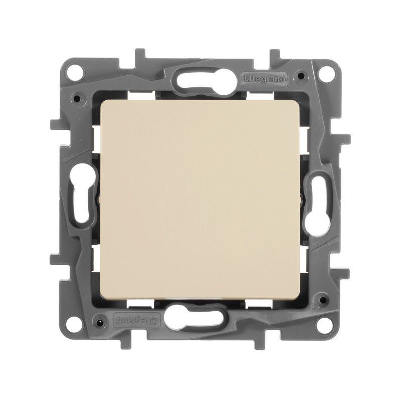Legrand Etika Слоновая кость Переключатель, Legrand Etika слоновая кость 10А, винт. клем. 672305