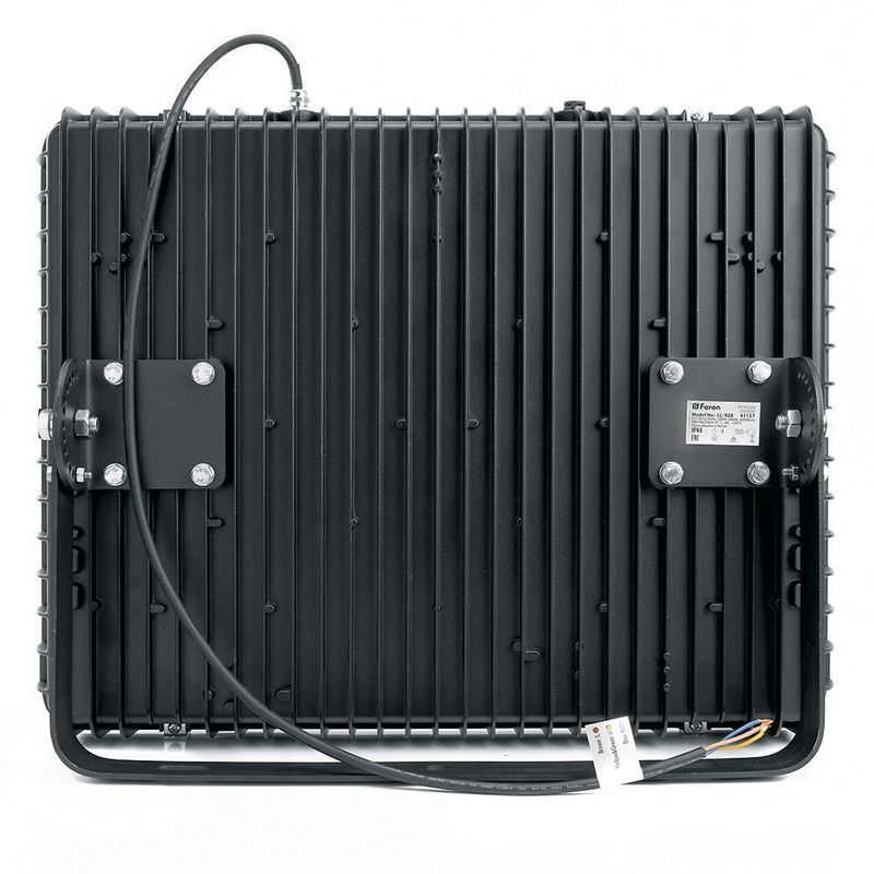 Прожекторы светодиодные Светодиодный прожектор Feron LL-928 IP65 500W Черный 6400K 41157 