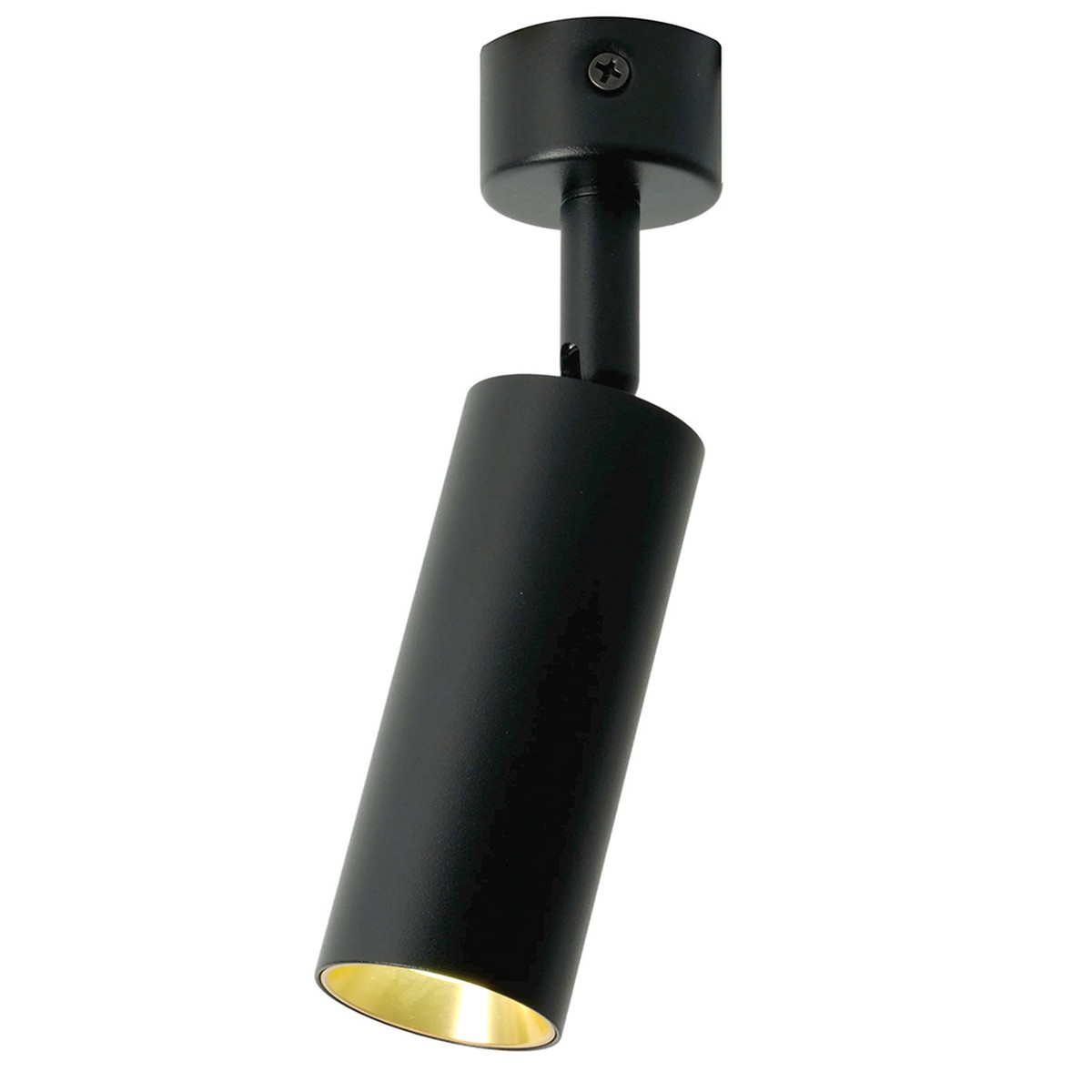 Светильники споты светодиодные Светильник Feron ML1011 настенно-потолочный GU10 черный + золото 51381 