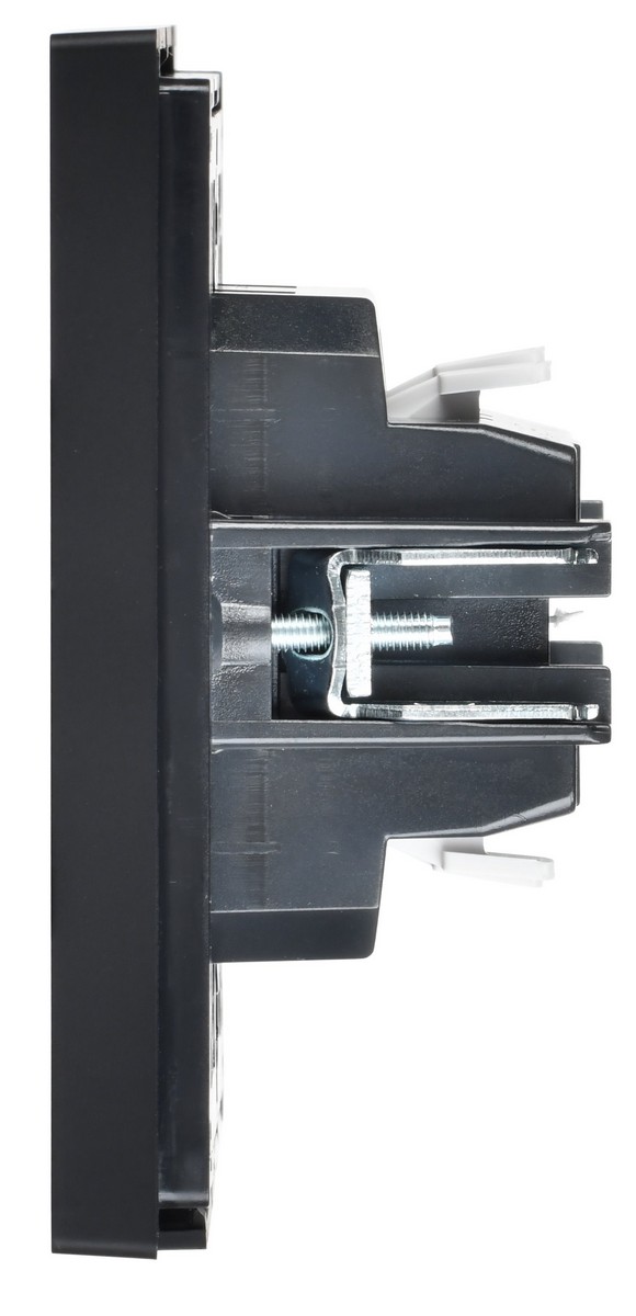 IEK FORTE&PIANO Черный Выключатель IEK FORTE&PIANO Черный 1-кл самовозвратный 10А FP110