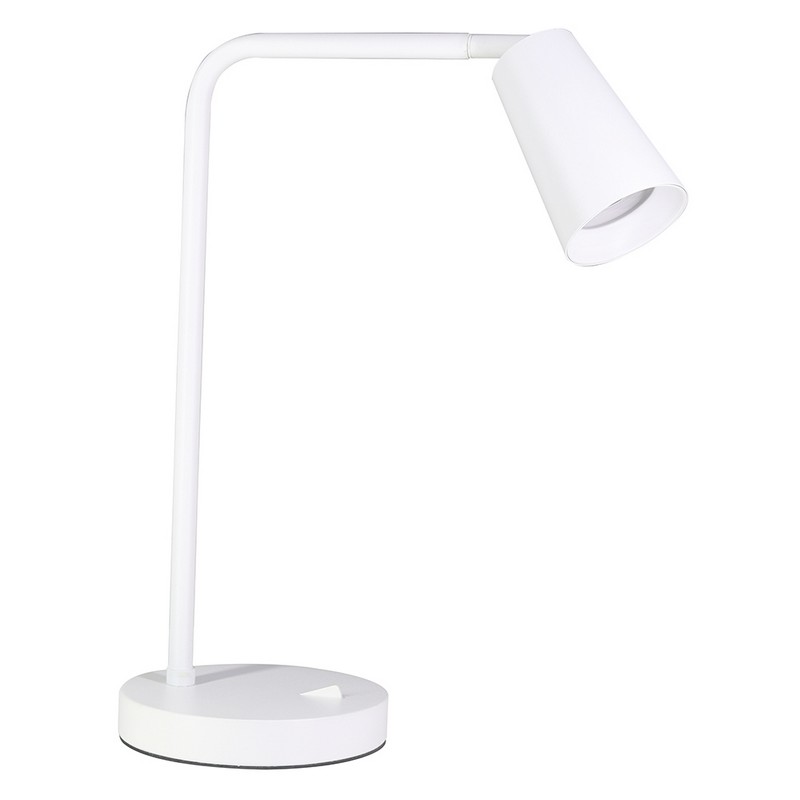 Настольные лампы Настольная лампа Feron DE185 BELL 35W GU10 белый 48425 