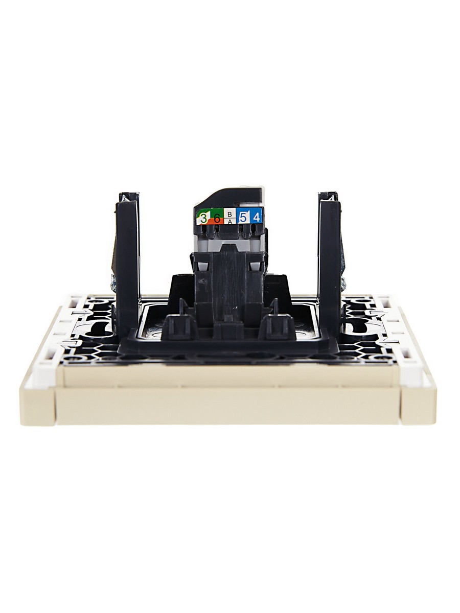 Розетка IEK FORTE&PIANO Ваниль комп. RJ45 кат.5E FP432