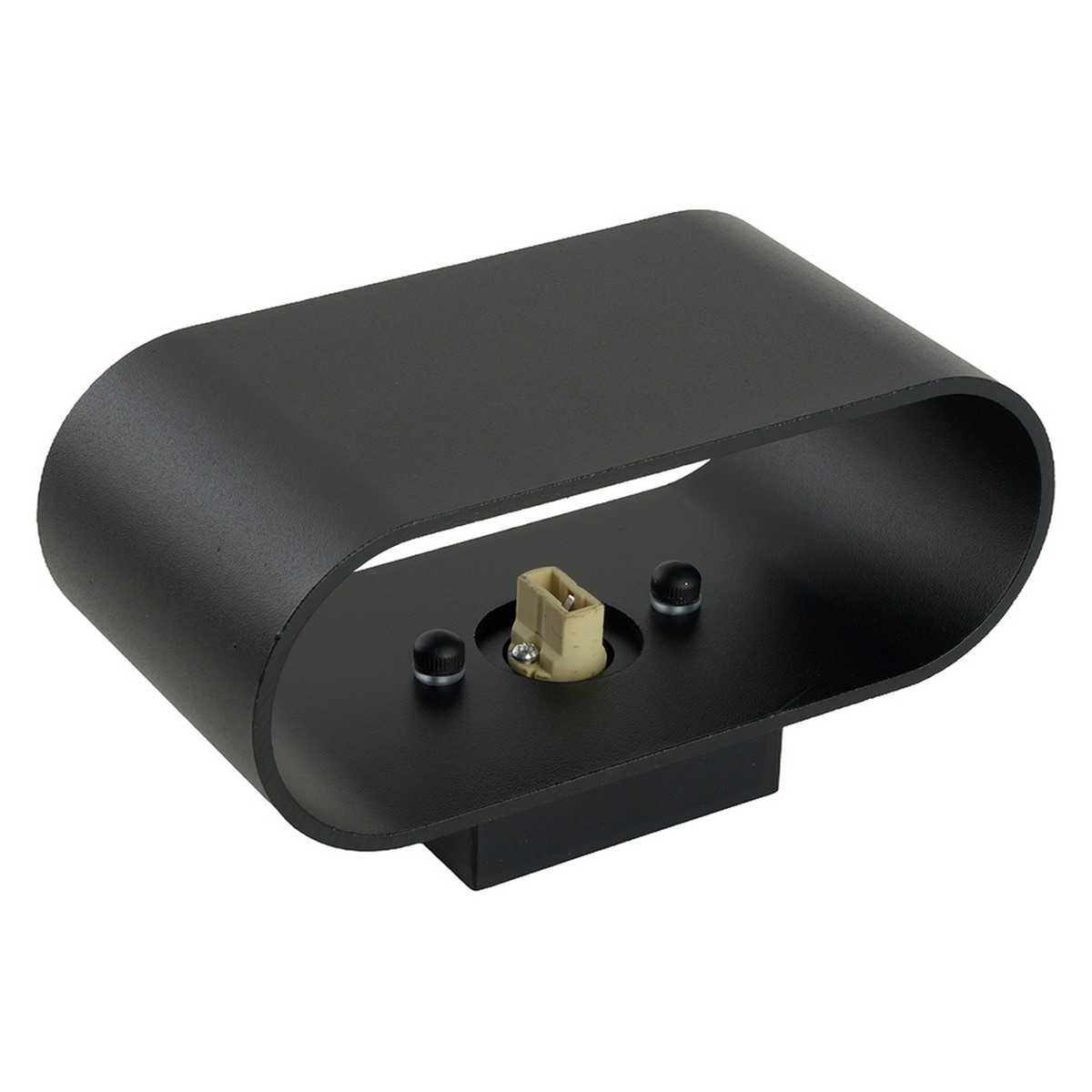 Светильник настенный Feron ML1780 Oval 5W чёрный 48435