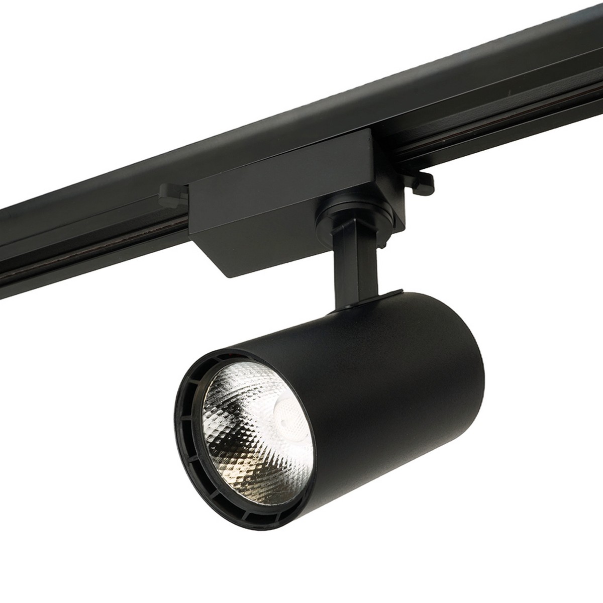 Трековые светодиодные светильники Светодиодный светильник Feron.ONE AL141 трековый 10W 4000K 35 градусов черный 48711 