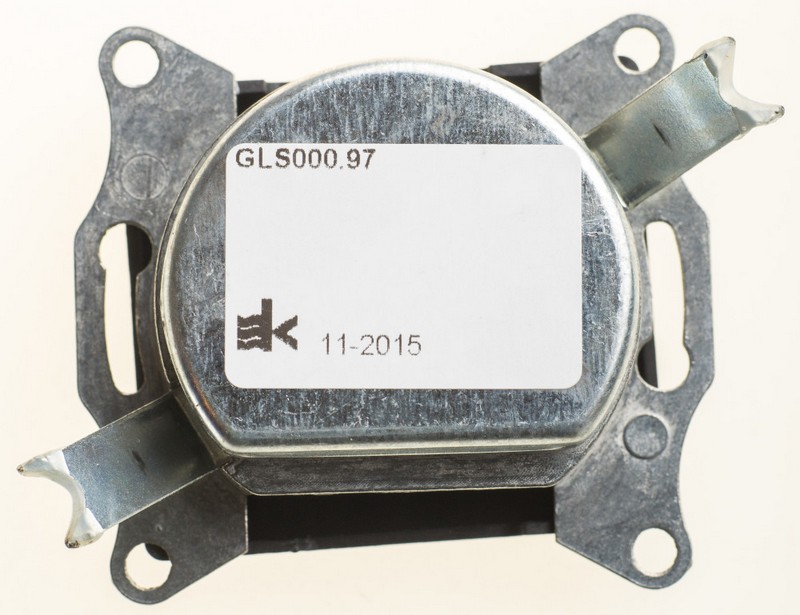 Розетка TV-SAT Systeme Electric Glossa Антрацит оконечная 1DB механизм GSL000797