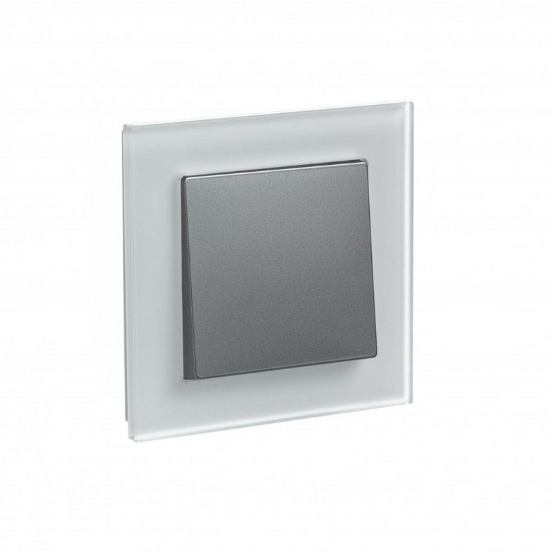 AtlasDesign Рамки Nature Рамка Systeme Electric AtlasDesign Nature Матовое стекло белый 1-ая ATN330101