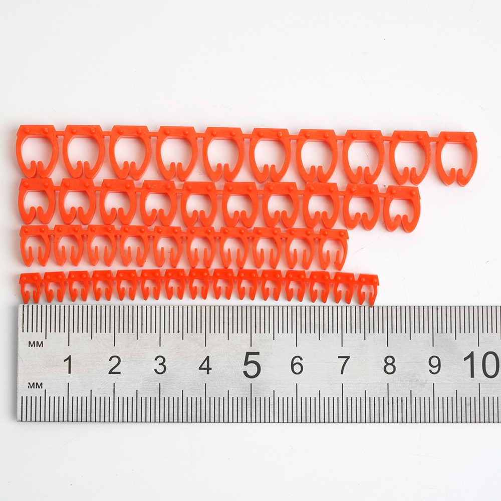 Маркер кабельный наборный "0-9" STEKKER 25 мм2 CBMR-MKN25 (100шт/упак - 10 отрез. по 10 шт.) 49397