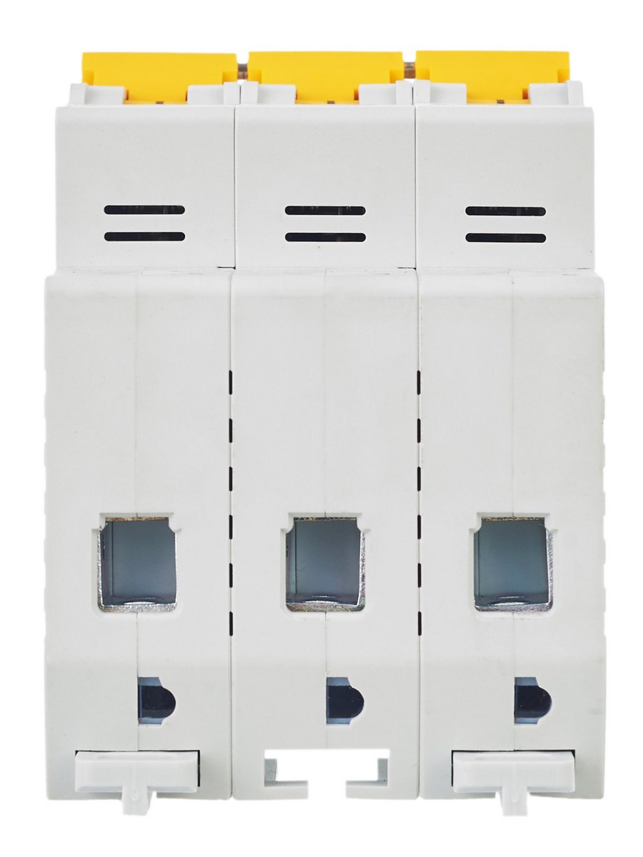 3 полюсные (трехполюсные) Автоматический выключатель IEK KARAT ВА47-60M 3Р 6А 6кА С MVA31-3-006-C 