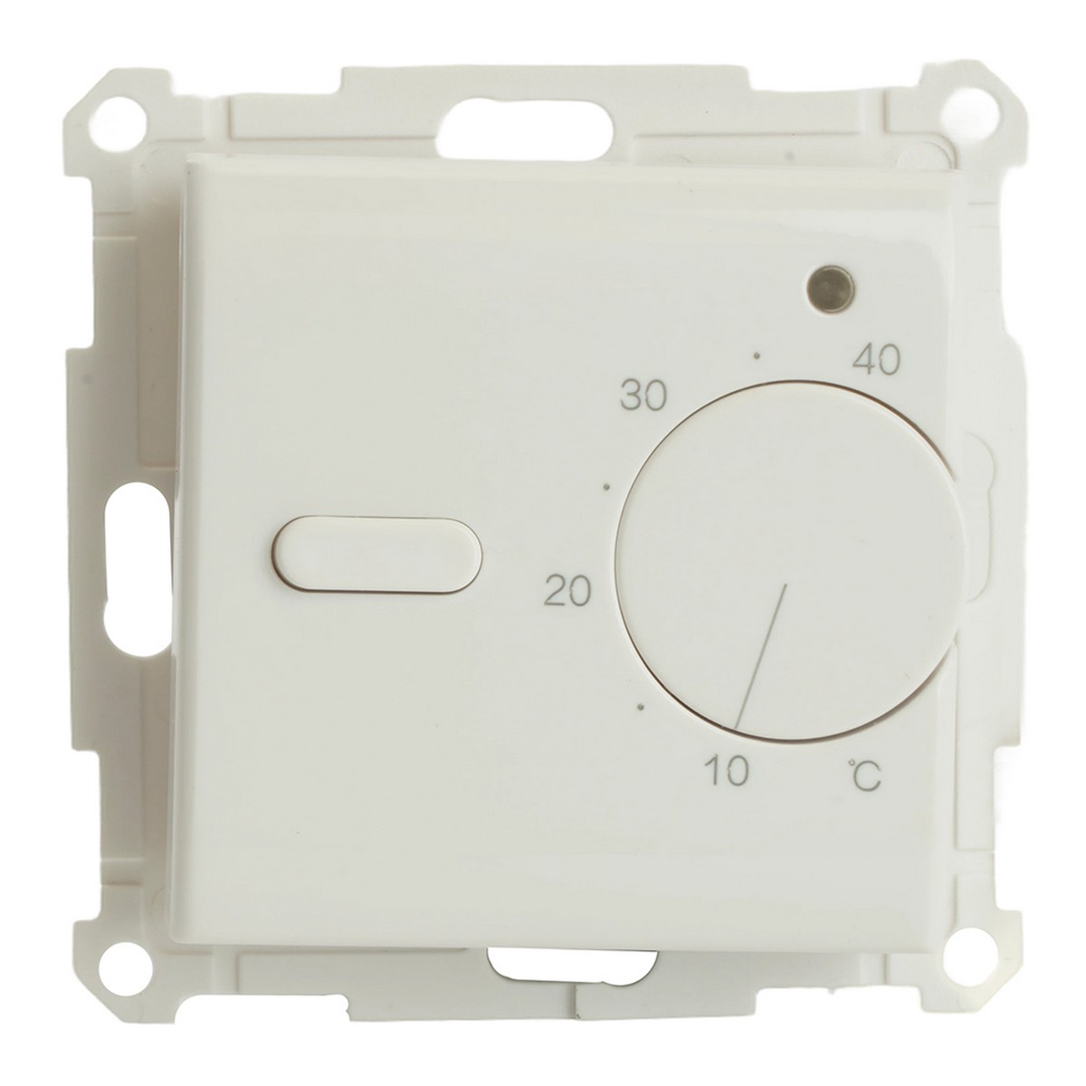 Терморегулятор механический STEKKER GLS00-7117-01 250V 3500W Катрин белый 49740