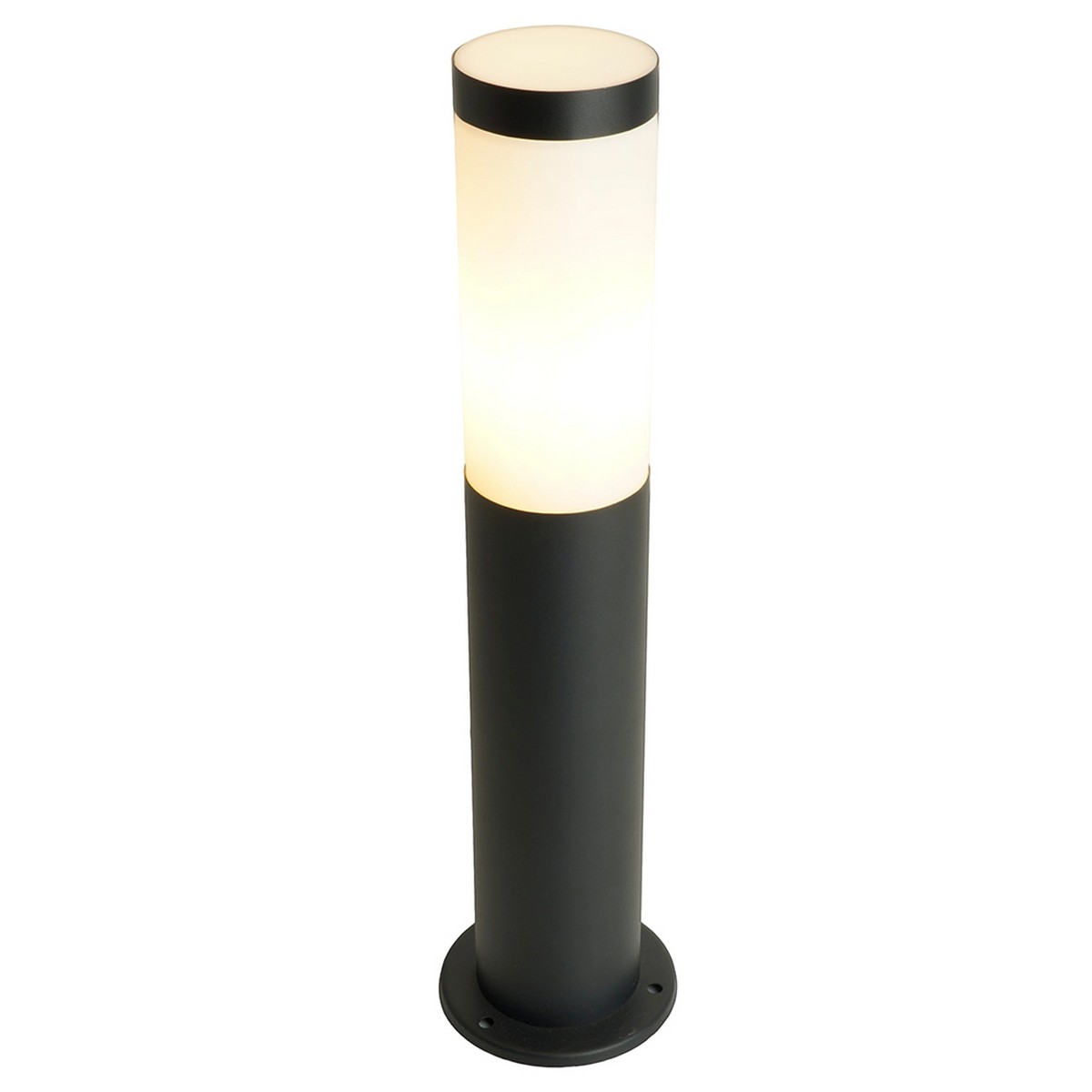 Уличные светильники столб Светильник садово-парковый Feron DH042-450 Техно столб 18W E27 черный 51523 