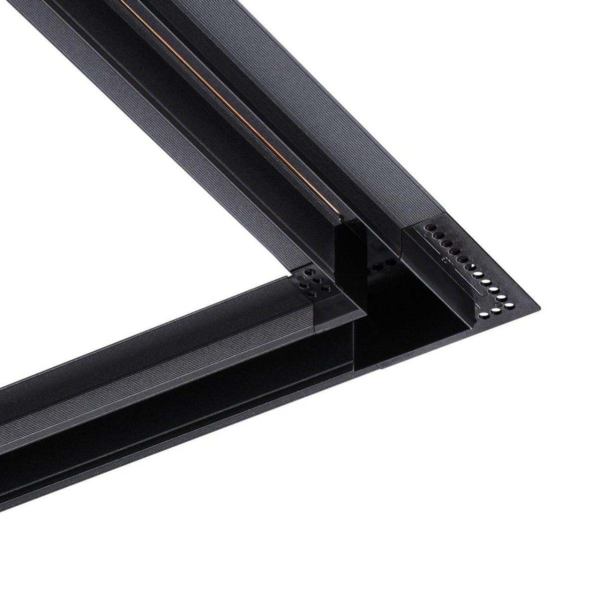 Трековые светодиодные светильники Соединитель L-образный токопроводящий для шинопровода в ГКЛ (для арт.135197; 135199) NOVOTECH 135280 SMAL 