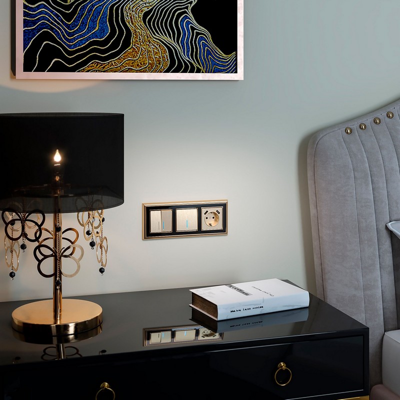 Werkel Шампань рифленный механизмы Накладка Werkel для розетки USB (шампань рифленый) W1179510