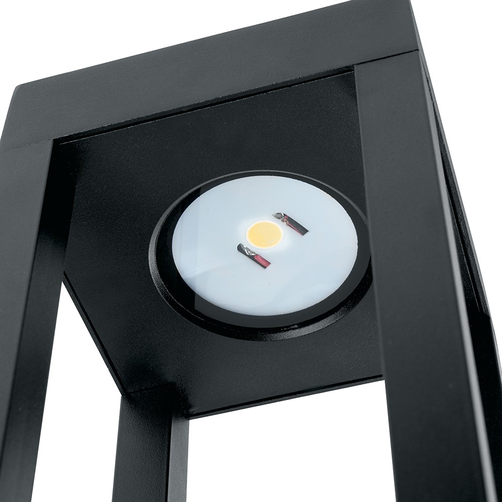 Уличные светильники на столб Светильник уличный светодиодный Feron DH802 10W AC/DC12-24V 3000K черный 48450 