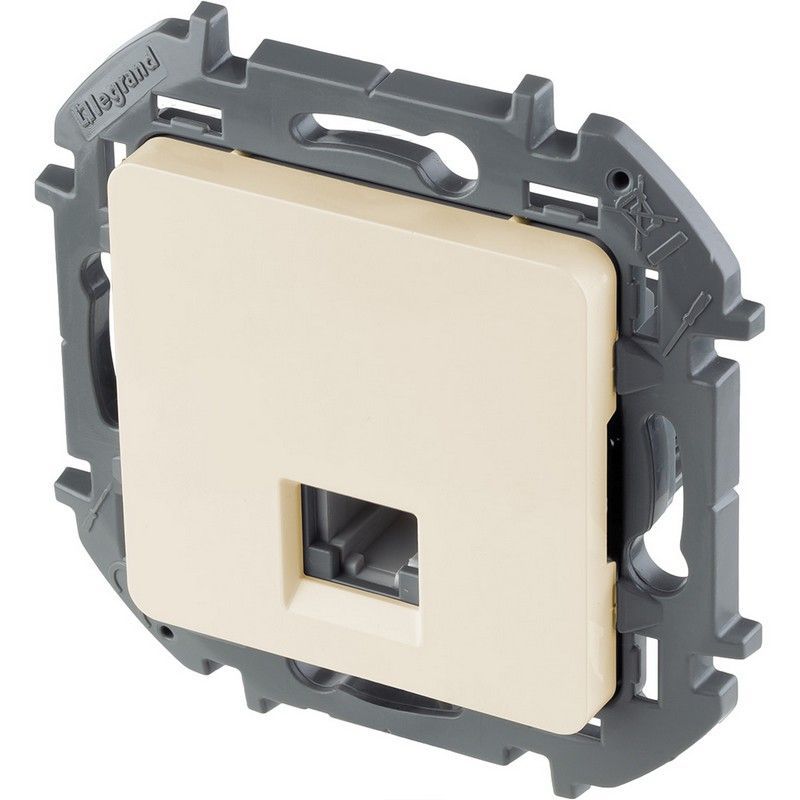 Legrand Inspiria Слоновая кость Телефонная розетка Legrand INSPIRIA Слоновая кость RJ11 673821