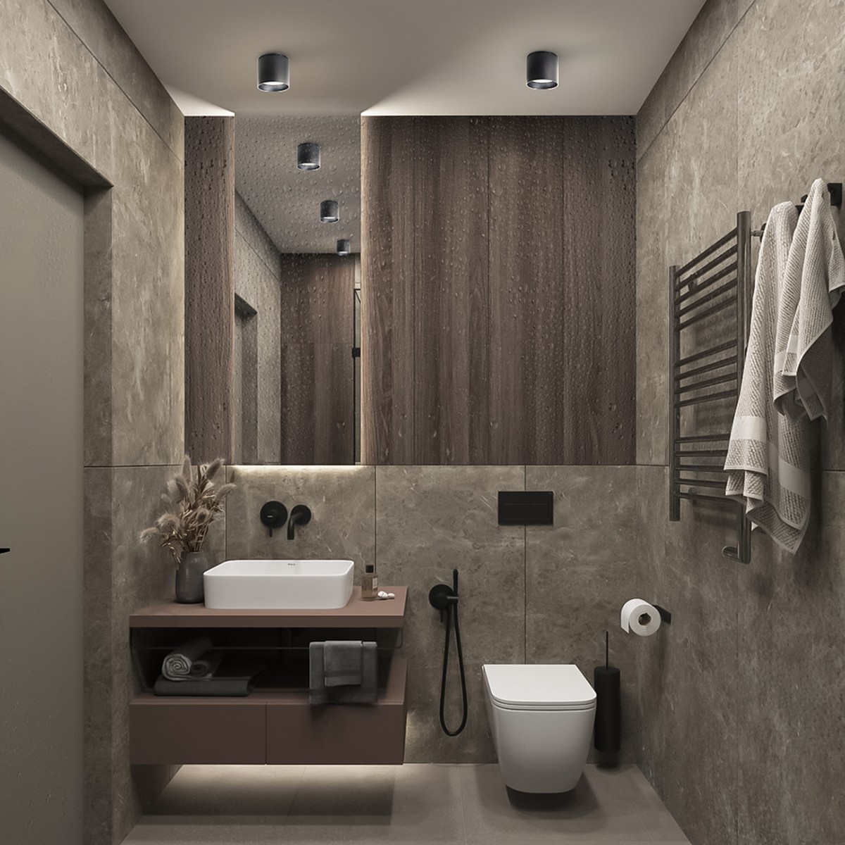 Светильники споты светодиодные Светильник спот потолочный Feron HL363 черный 12W 41999 