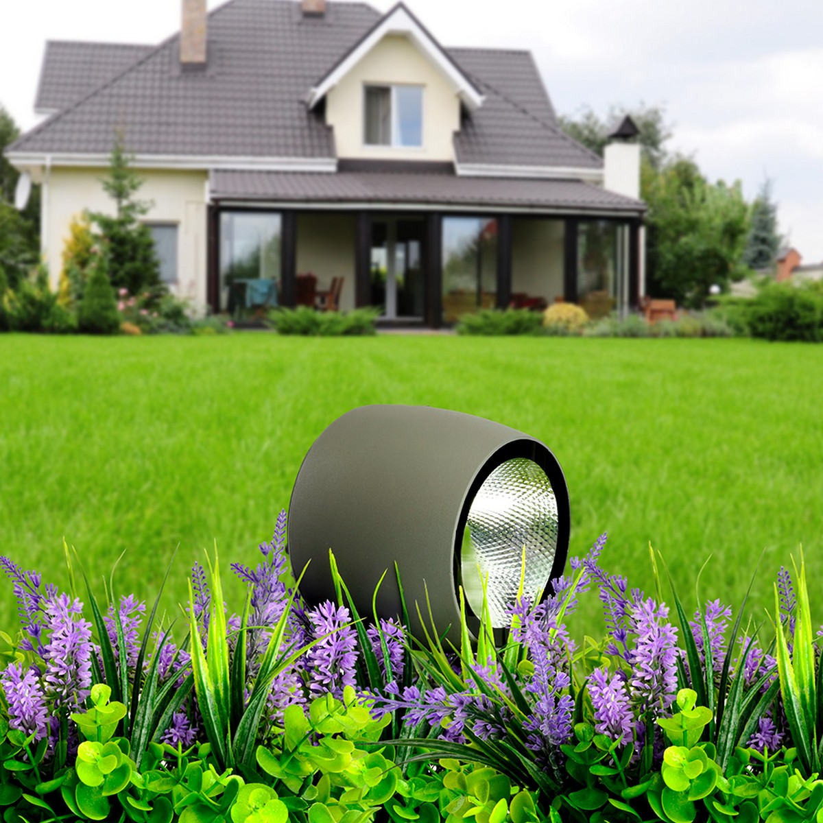 Светодиодные ландшафтные светильники Светодиодный светильник Feron ландшафтно-архитектурный LL-600 20W 2700K IP65 51773 