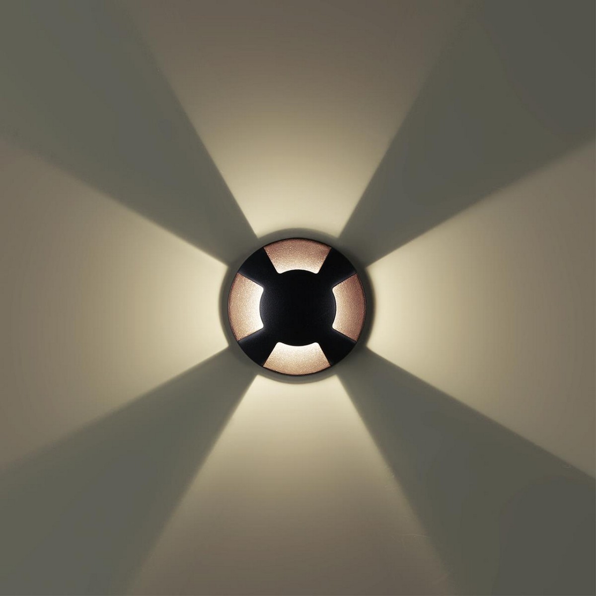 Светодиодные ландшафтные светильники Встраиваемый грунтовый светильник ODEON LIGHT 6662/3GL3 WALD LED 