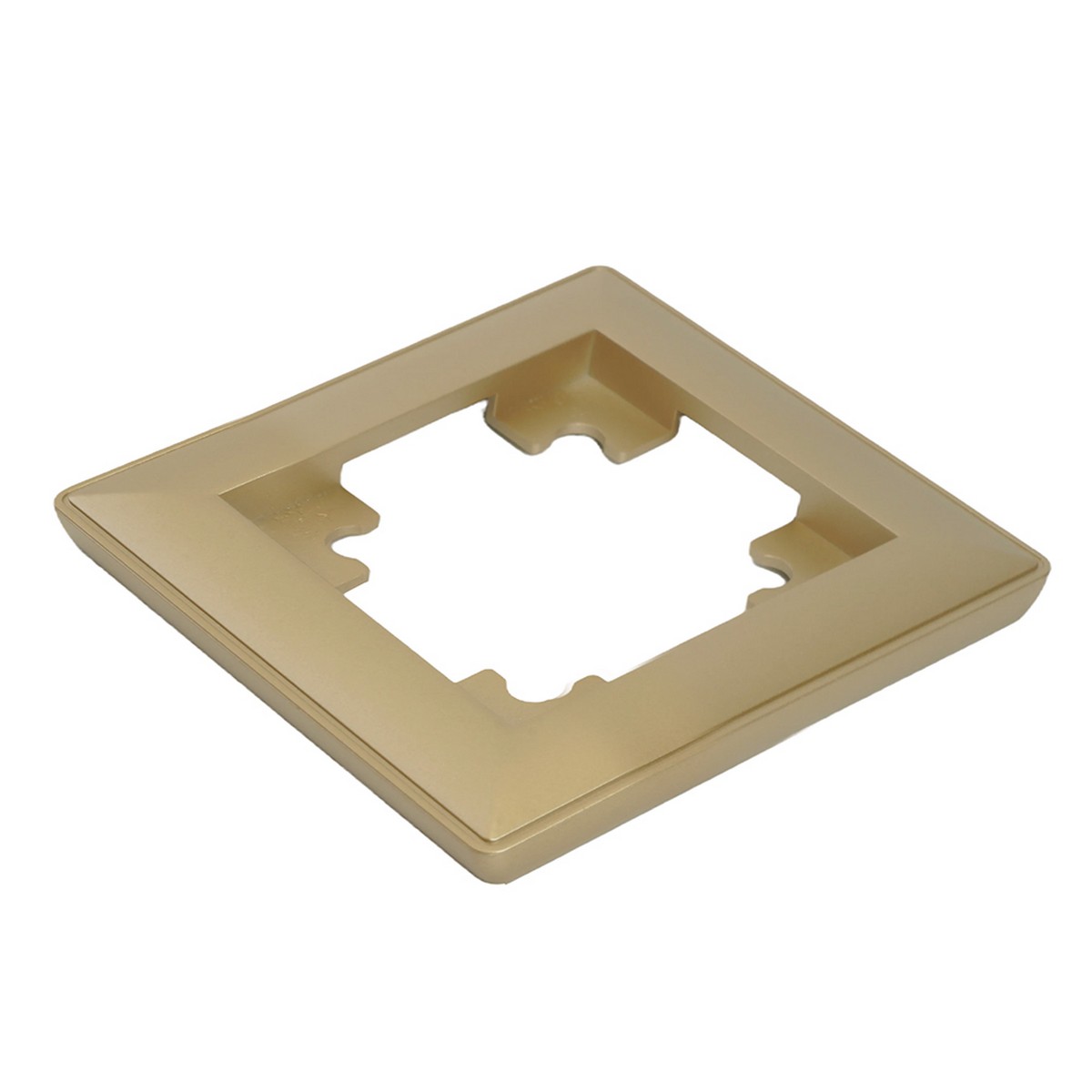 Катрин - Розетки и выключатели Stekker Рамка STEKKER 1-местная Катрин пластик золото PFR00-7001-08 49606