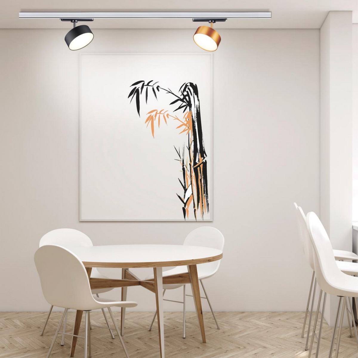 Трековые светодиодные светильники Светильник трековый однофазный трехжильный светодиодный NOVOTECH 358757 PROMETA 