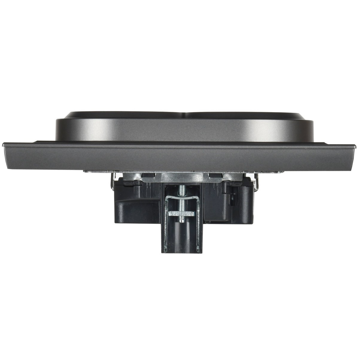 IEK Brite Сталь Розетка IEK BRITE 2-ая с/з без шторок 16А в сборе РС12-3-БрС сталь BR-R21-16-K46-F