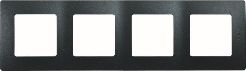Legrand Etika Антрацит Рамка Legrand Etika антрацит 4-ая 672584