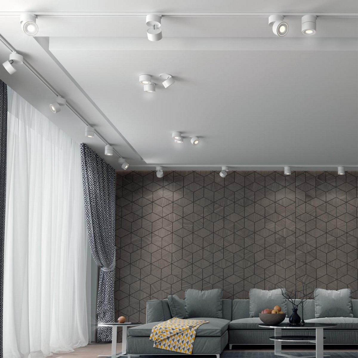 Трековые светодиодные светильники Светильник трековый однофазный трехжильный светодиодный NOVOTECH 358778 GRODA 