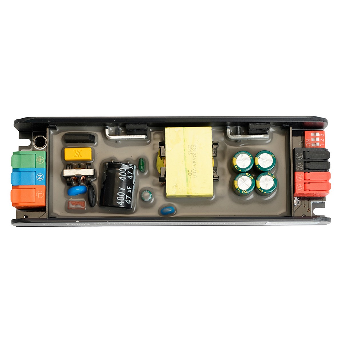 Блоки питания для светодиодной ленты Трансформатор Feron LB004 для светодиодной ленты с плавным пуском и диммированием 200W 24V IP20  52125 