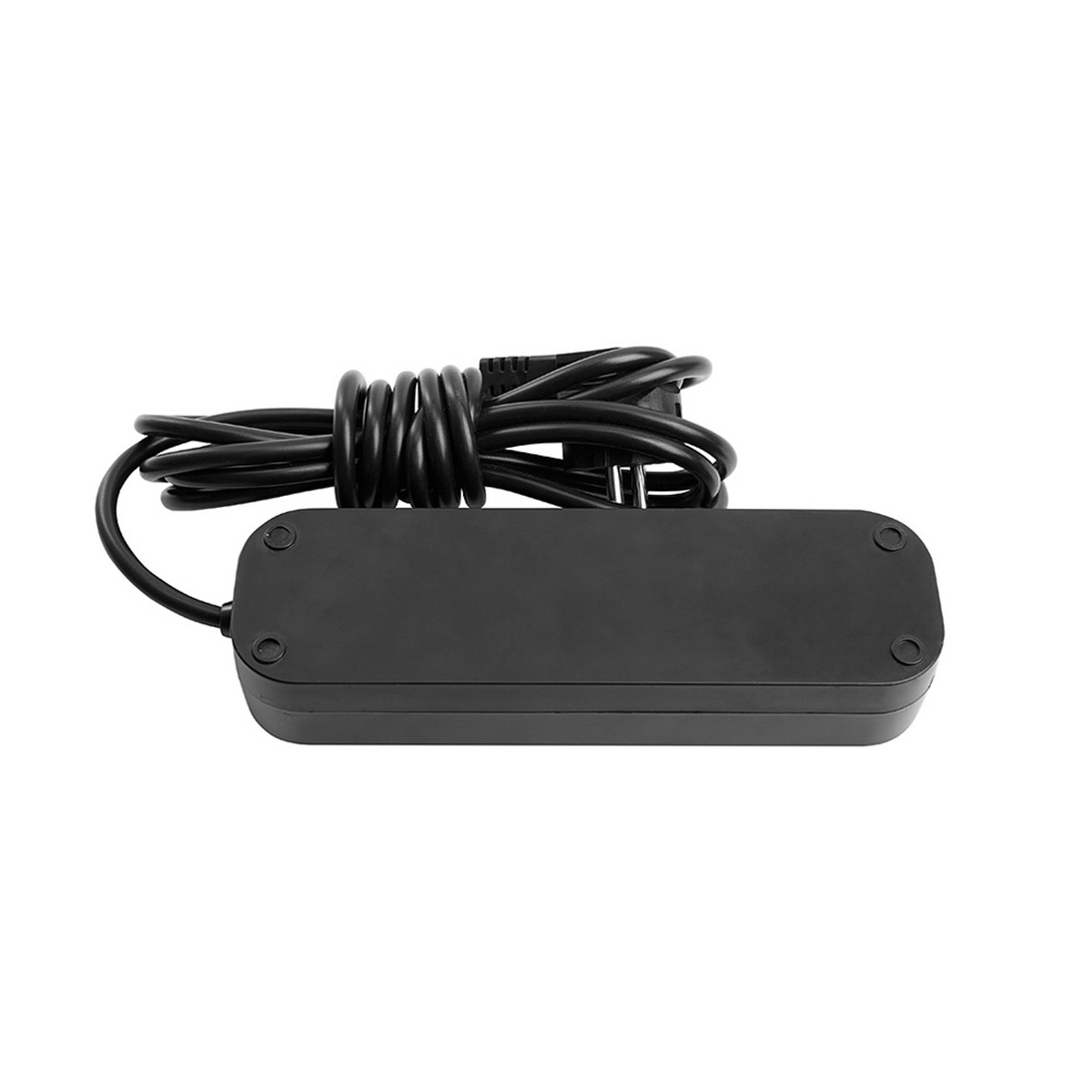 Колодки и удлинители, тройники Удлинитель трехместный с/з с выключателем STEKKER HM03-31-05 3x0,75, 5м, Home (У10А-002), черный 50423 