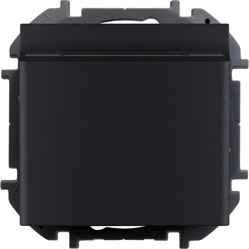 Legrand Inspiria Антрацит Выключатель Legrand INSPIRIA Антрацит для гостиничных номеров 673803