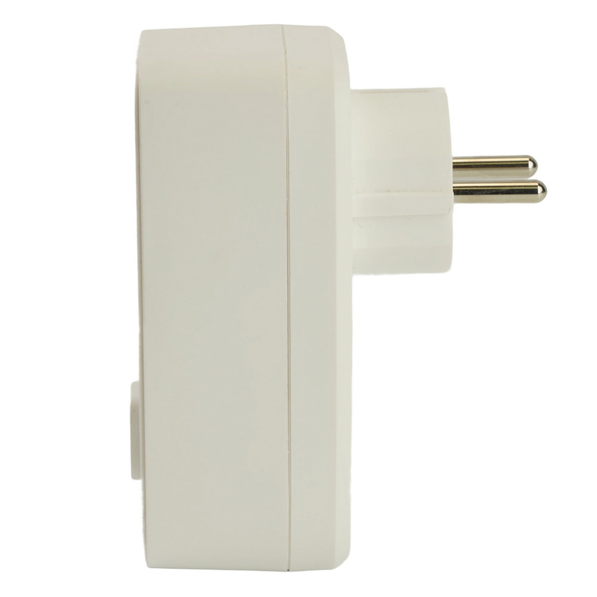 Колодки и удлинители, тройники Сетевой фильтр 1-местный с/з STEKKER HM81-11-2 с выключателем Nova белый 50143 