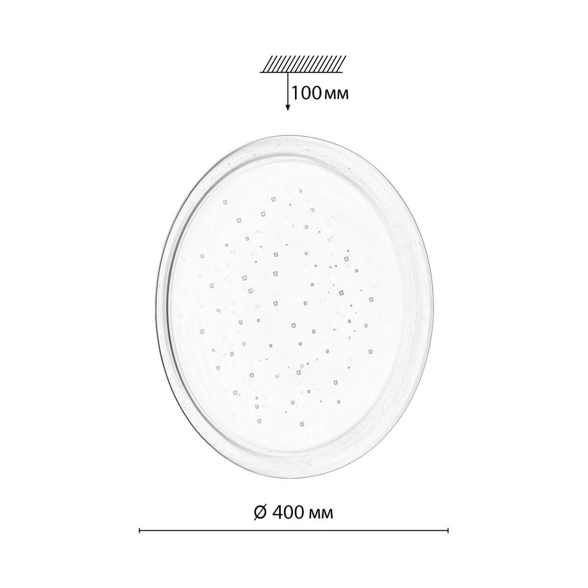 Накладные светодиодные светильники Настенно-потолочный светильник СОНЕКС 7774/DLN JOLLY 
