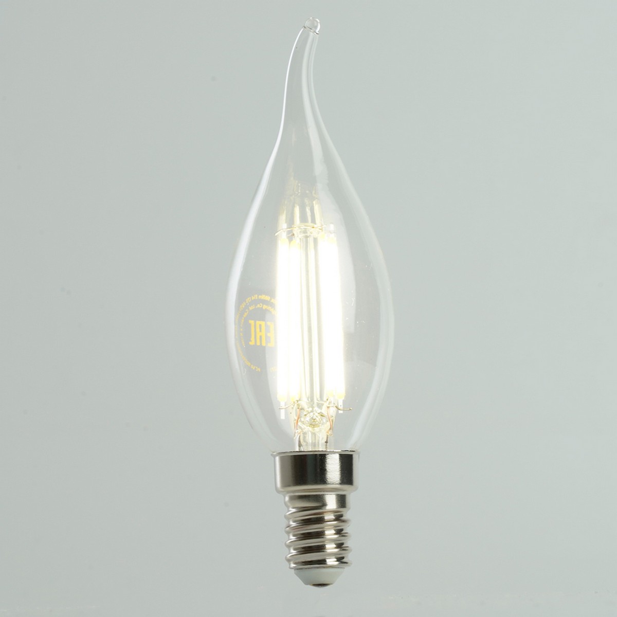 E14 Лампа светодиодная Feron.PRO LB-1216 Свеча на ветру E14 6W 175-265V 4000K 51263 