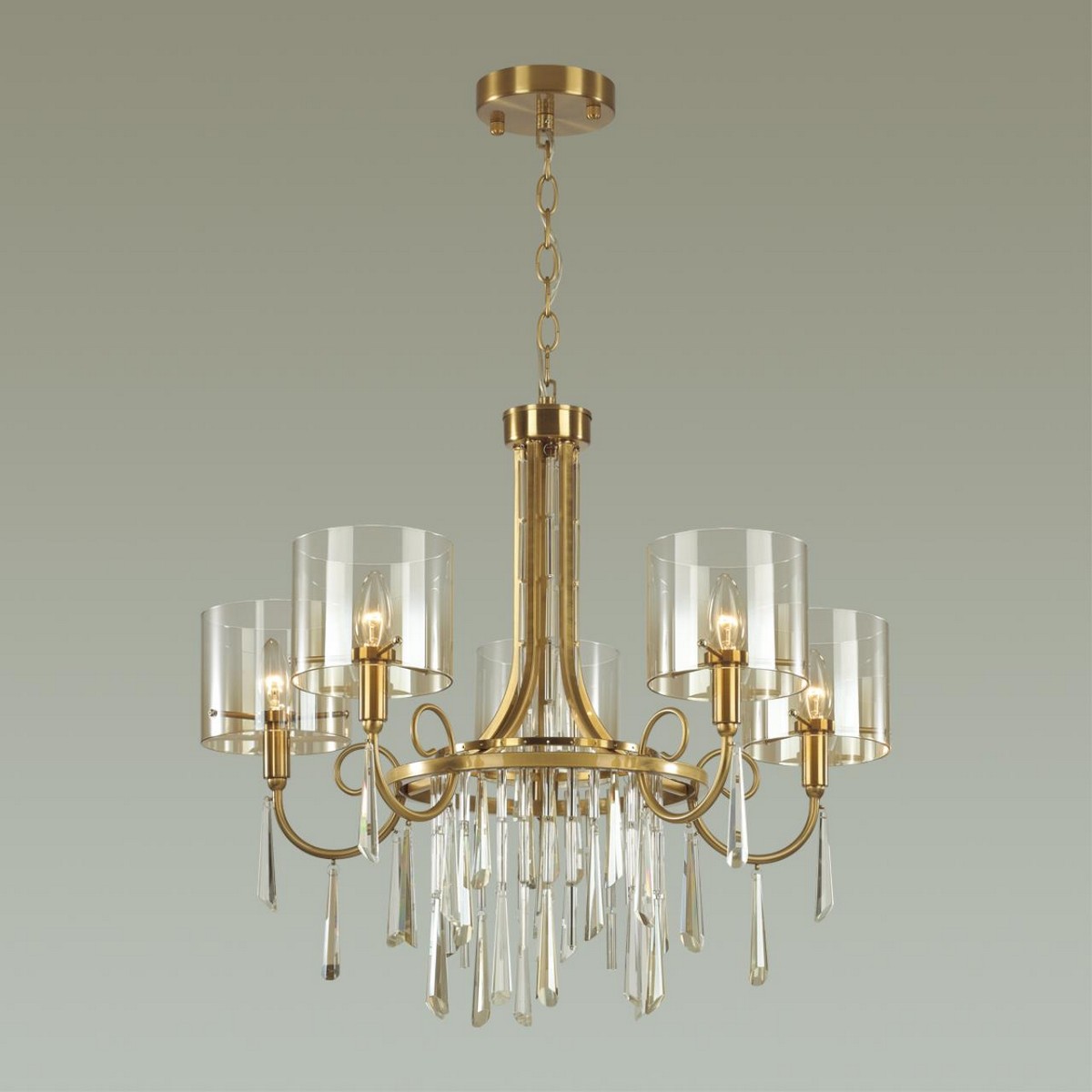 Люстры Люстра ODEON LIGHT 4886/5 Nicole 