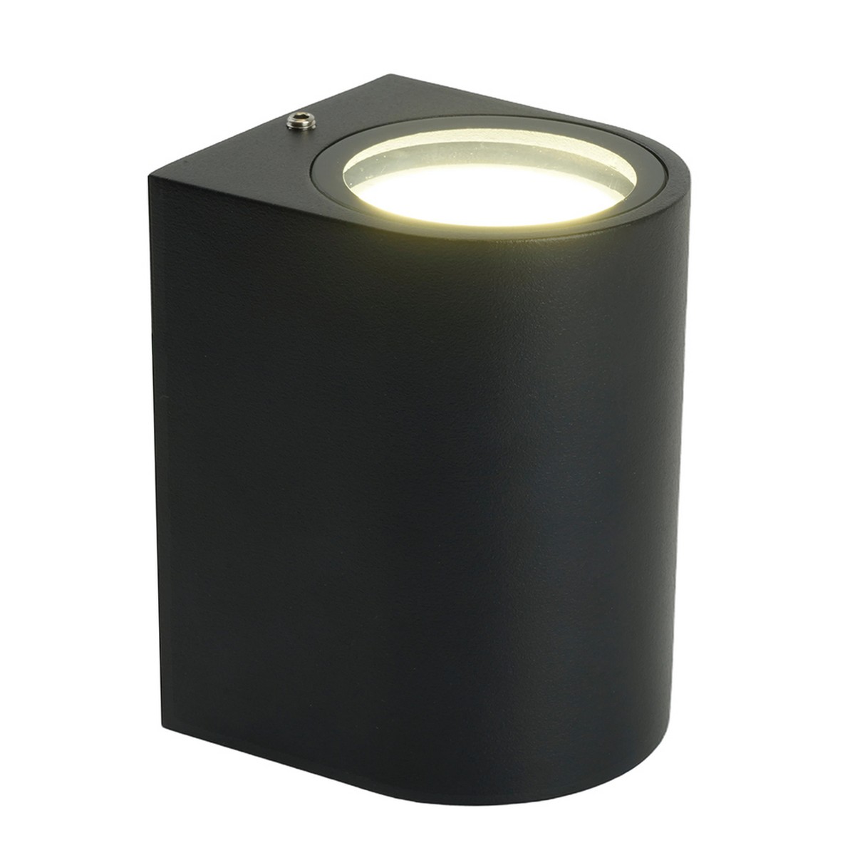 Уличные настенные светильники Светильник садово-парковый Feron DH014 на стену GU10 230V черный 11866 