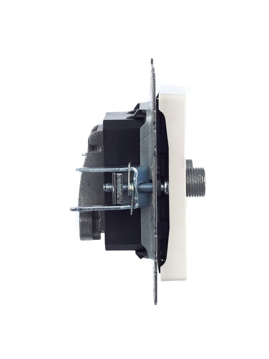 IEK Brite Жемчуг Розетка IEK BRITE двойная TV+SAT РТВ/РСп12-БрЖ жемчуг BR-AF20-O-K36