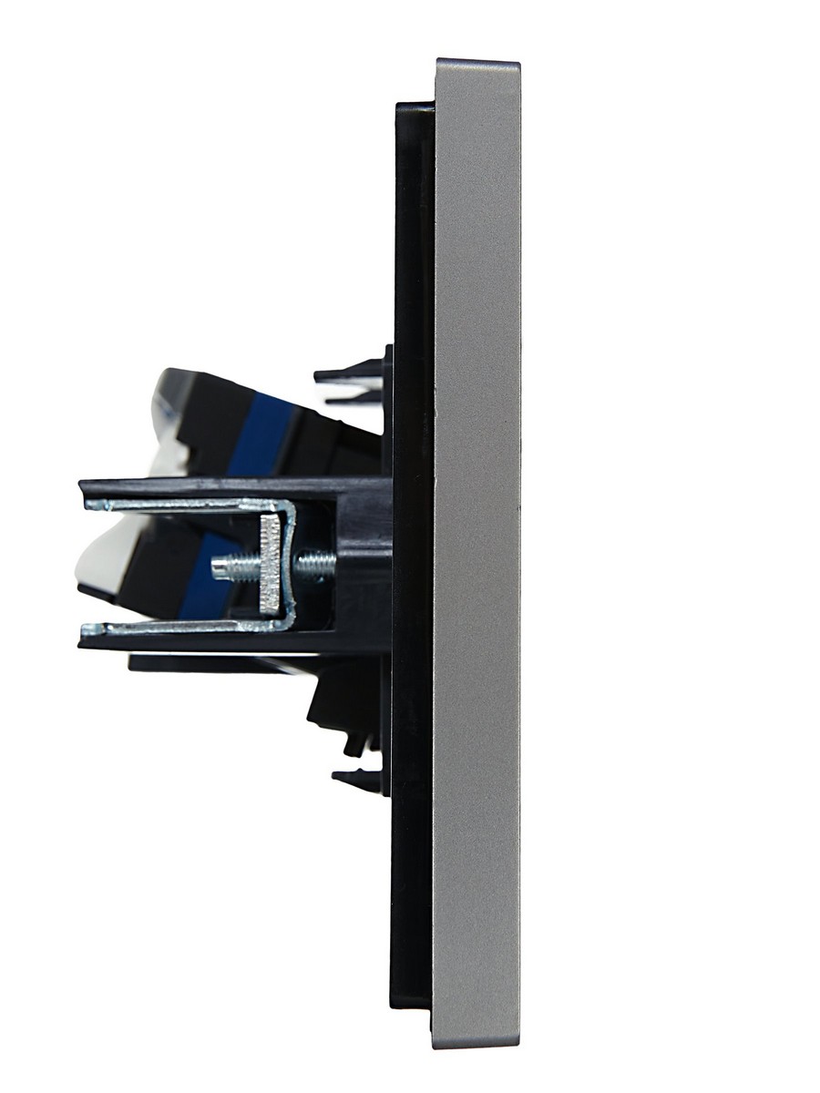 IEK FORTE&PIANO Сталь Розетка IEK FORTE&PIANO Сталь комп. RJ45 кат.6 FP531