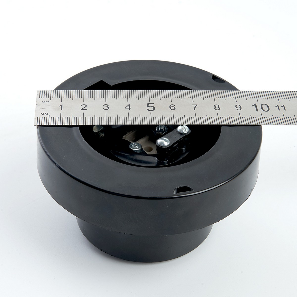 Уличные светильники на постамент Светильник садово-парковый Feron НТУ 02-60-205 шар ПМАА E27 230V призма дымчатый 11567 