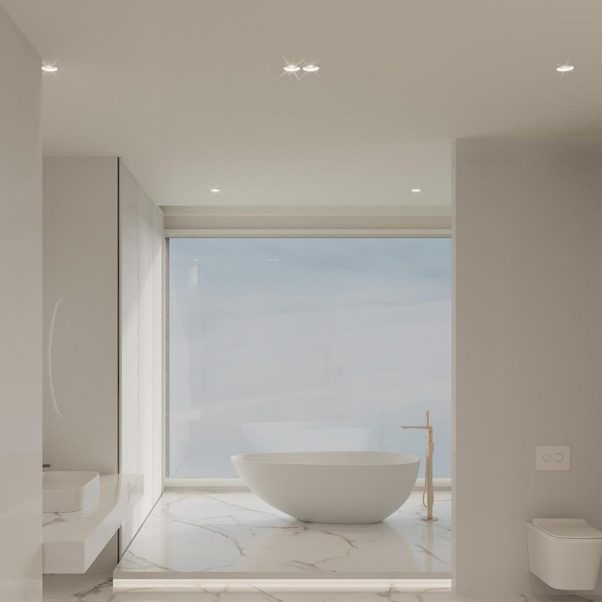 Встраиваемые светодиодные светильники Встраиваемый светодиодный светильник с переключателем цветовой температуры NOVOTECH LANG 359424 