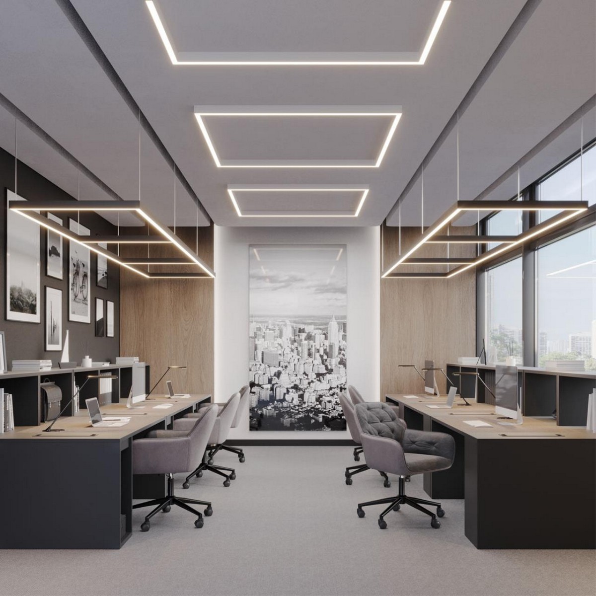 Линейные светодиодные светильники Светильник соединитель «Т» с переключателем цветовой темперетуры NOVOTECH 359611 FATTO 